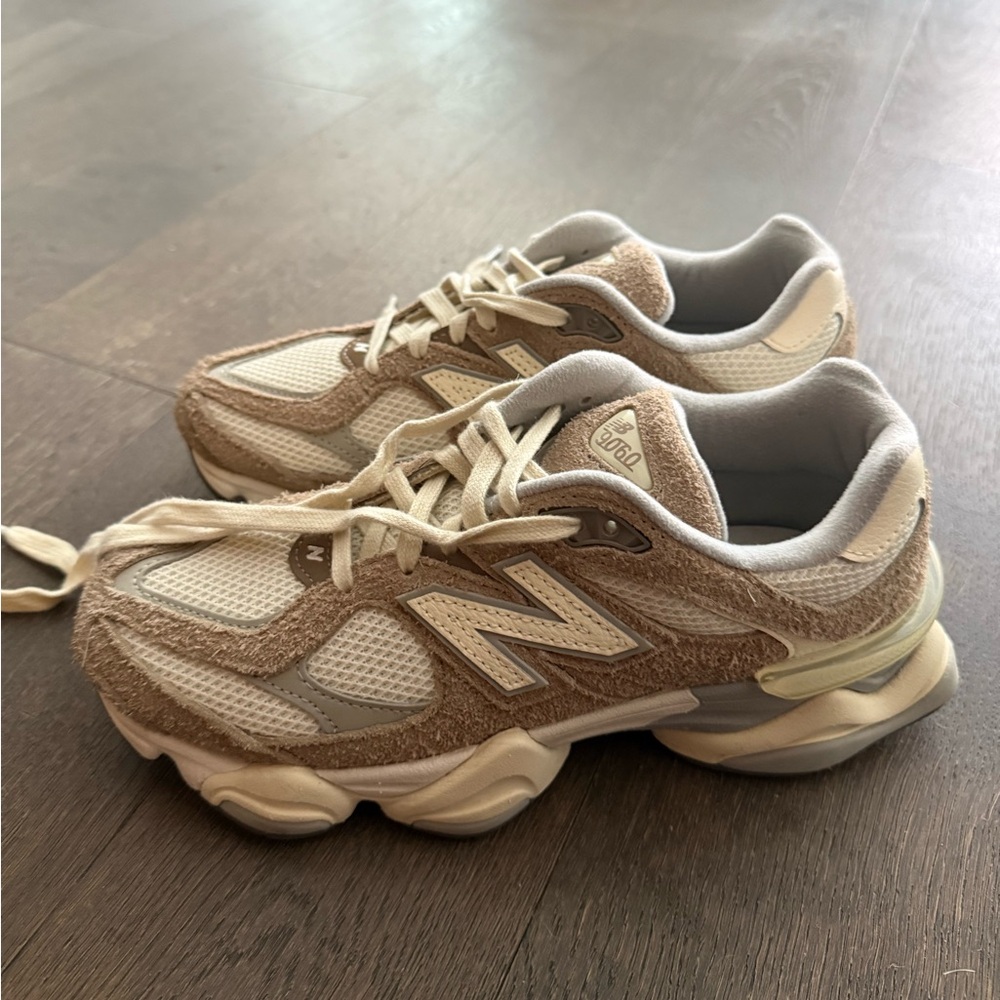 New Balance 9060 Driftwood / Pink Sea Salt M6.5/W8 - Picture 6 of 8